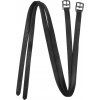Kožené třemenové řemeny s jádrem Premium Waldhausen (Velikost 120 cm, Barva black)