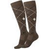 Jezdecké podkolenky ELT Argyle (Velikost 39-42, Barva beige grey)