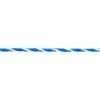 Lanko pro elektrický ohradník, průměr 3 mm, bílo-modré, 0,2 Ω/m