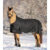 Zimní deka s vyšším krkem SCANDIC Turnout, zateplení 200 g (Velikost 125 cm, Barva black)
