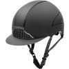 Helma jezdecká Swing H24 chrome (Barva black mat, Velikost 51 - 55 cm)
