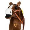 hobby horse hnědák hlava