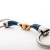Stihlové udidlo "Ergonomic" tenké pouze 14mm, 2x lomené, uzamykací-lock up