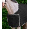 Fleece odpocovací deka ECONOMIC, vhodná jako sponzorská pro výšivky (Velikost 125 cm, Barva black)