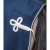 Fleece odpocovací deka ECONOMIC, vhodná jako sponzorská pro výšivky (Velikost 125 cm, Barva black)