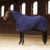 Fleece deka s krkem a křížovým zapínáním Imperial Riding Fundamental, Navy