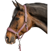 Ohlávka s vodítkem Velvet - Waldhausen (Velikost PONY, Barva black)