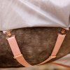 Síťovaná deka proti hmyzu Aeris rosegold/ silver