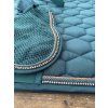 Sada podsedlová dečka a čabraka -Rosegold Glamour- Style petrol/rose gold