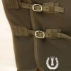 Fleece deka s krkem a křížovým zapínáním Imperial Riding Fundamental, Olive green