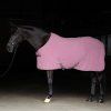 Fleece deka s křížovým zapínáním Imperial Riding Fundamental, Mauve