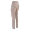 Zimní jezdecké legíny IRHTeddy FullGrip, Taupe