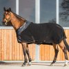 Supreme Fleece Horse Rug (with D-rings attached) (Barva černá, Velikost 165 cm)