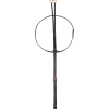 Martingal rose gold STAR (Velikost PONY, Barva black)